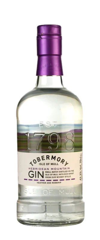 Tobermory Isle of Mull Hebridean Mountain Gin 43.3° 70cl