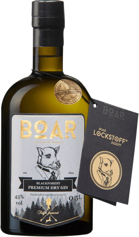 Boar Gin Blackforest Premium Dry Gin 43° 50cl