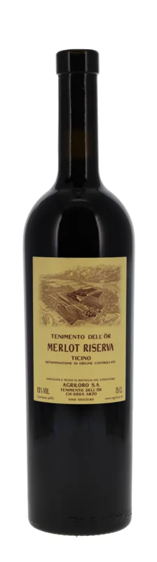 Tenimento dell'Ör Merlot Riserva dell'Ör 2021 Ticino DOC 13° 75cl