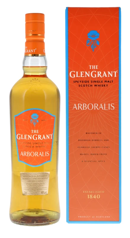 Glen Grant Arboralis Single Malt Scotch Whisky 40° 70cl