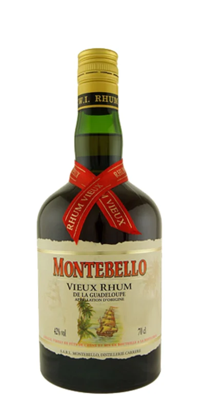 Montebello Vieux Rhum de la Guadeloupe 42° 70cl