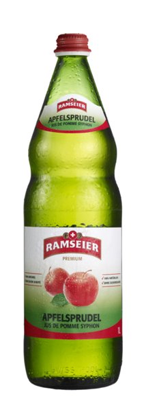 Ramseier Apfelsprudel mit CO2 HA 12x MW 1l