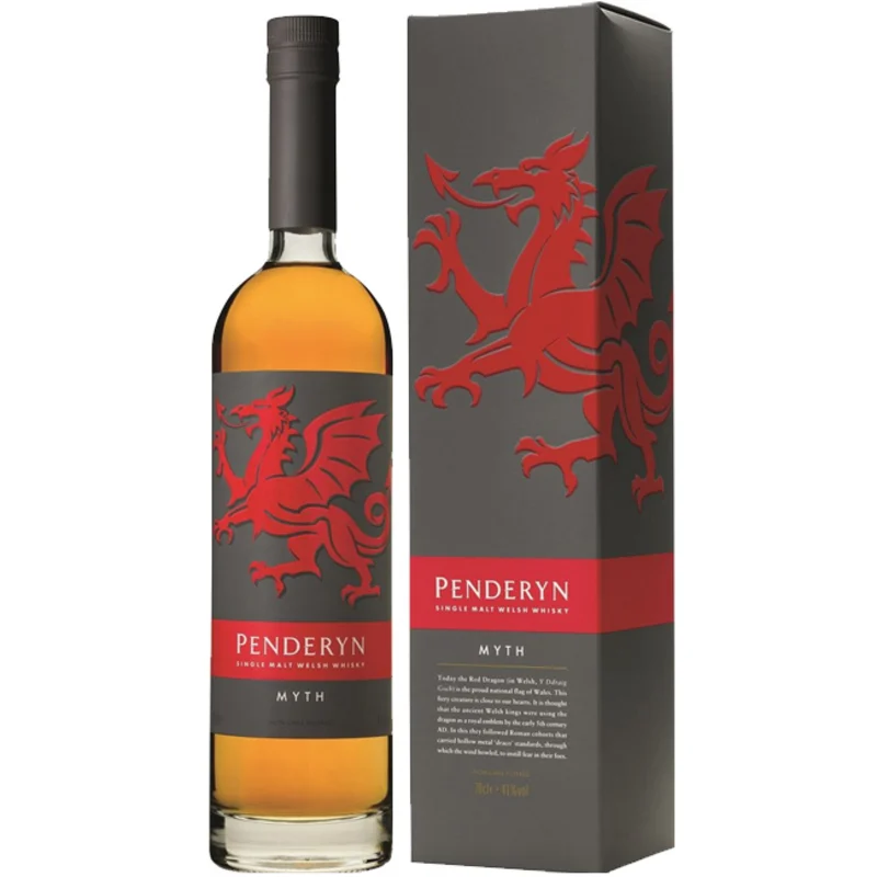 Penderyn Myth (Bourbon Finish) Single Malt Whisky 41° 70cl