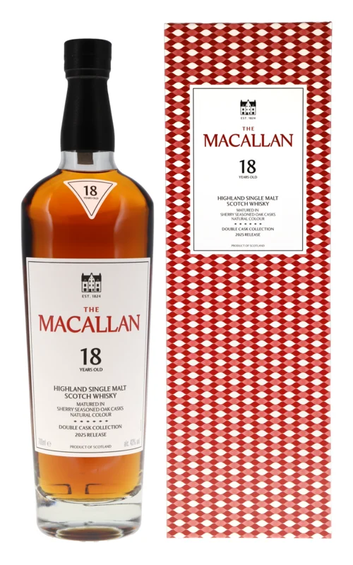 Macallan Double Cask 18 Years Highland Single Malt Scotch Whisky 43° 70cl