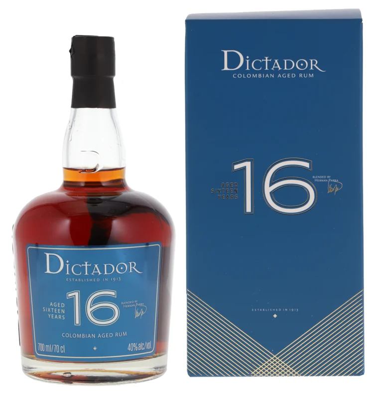Dictador Colombian Aged 16 Years Rum 40° 70cl