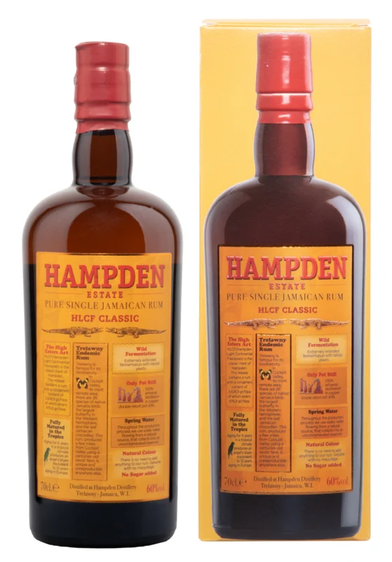Hampden Estate HLCF Classic Overproof Pure Single Jamaican Rum 60° 70cl