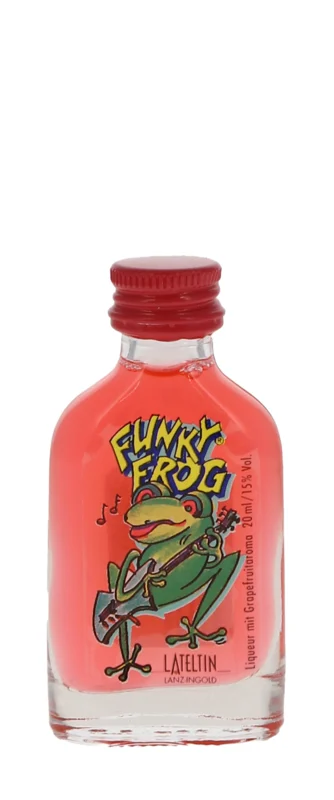 Lateltin Funky Frog Likör mit Grapefruitaroma 30x 15° 2cl
