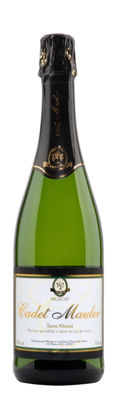 Mauler Cadet Muscat Blanc alkoholfreier Schaumwein 75cl