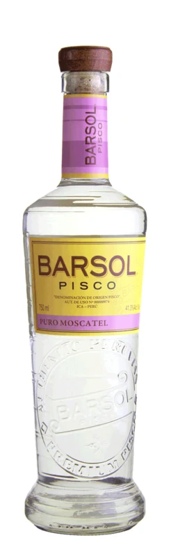 Barsol Moscatel Pisco 41.3° 70cl