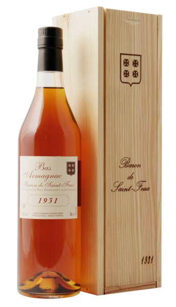 Baron de St. Feux Bas 1931 Armagnac 40° 70cl