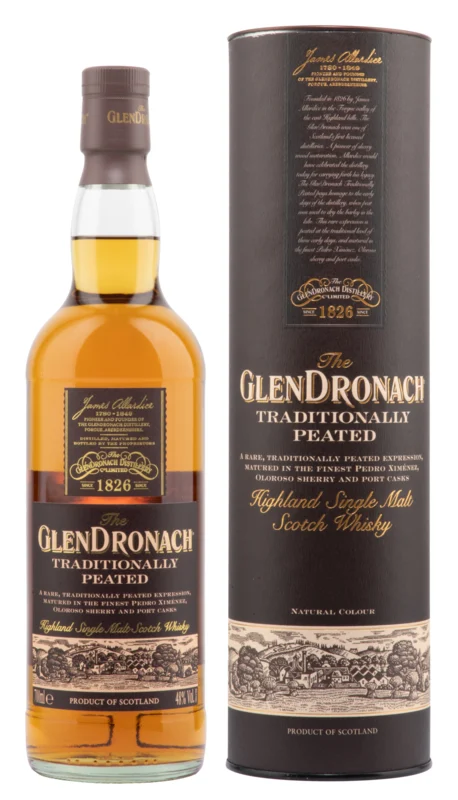 Glendronach Traditionally Peated Hihgland Single Malt Scotch Whisky 48° 70cl
