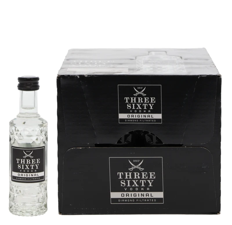 Three Sixty Vodka 37.5° 4cl