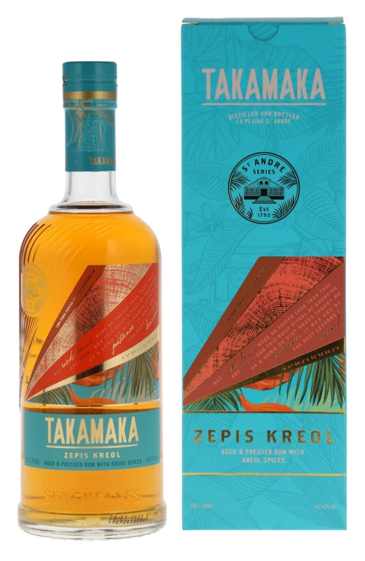 Takamaka Zepis Kreol Rum 43° 70cl