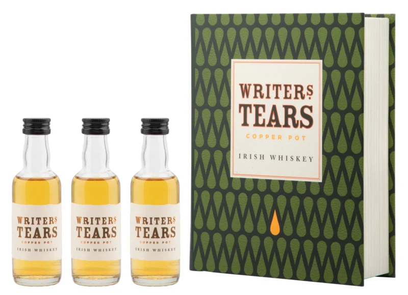 Writer's Tears Copper Pot Mini Book Collection Irish Whiskey 40° 15cl