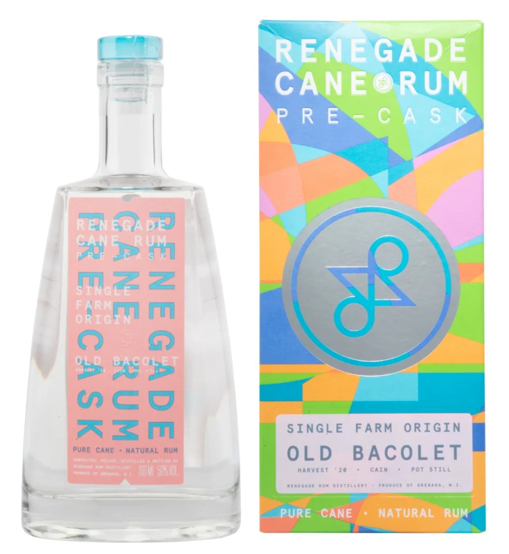 Renegade Old Bacolet Pot Still Rum 50° 70cl