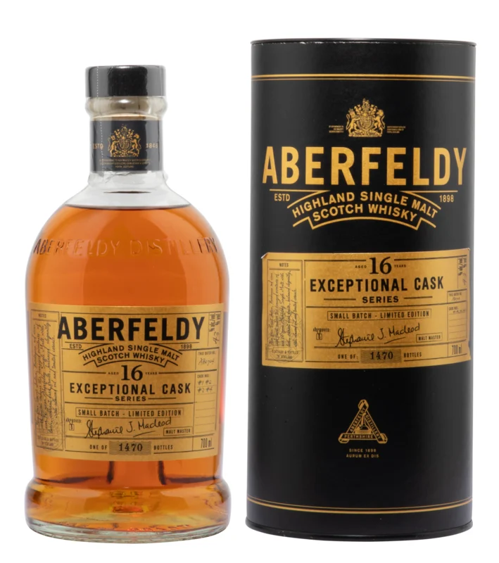 Aberfeldy Exceptional Cask Series St. Julien Red Wine Finish 16 Years Highland Single Malt Scotch Whisky 43° 70cl