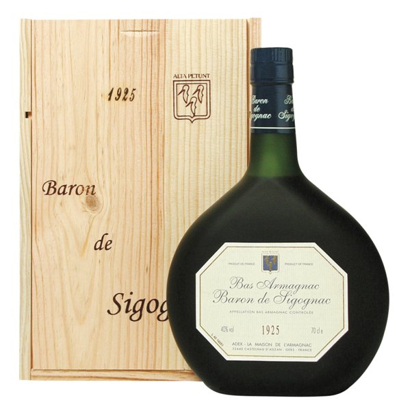 Baron de Sigognac Bas 1925 Armagnac 40° 70cl