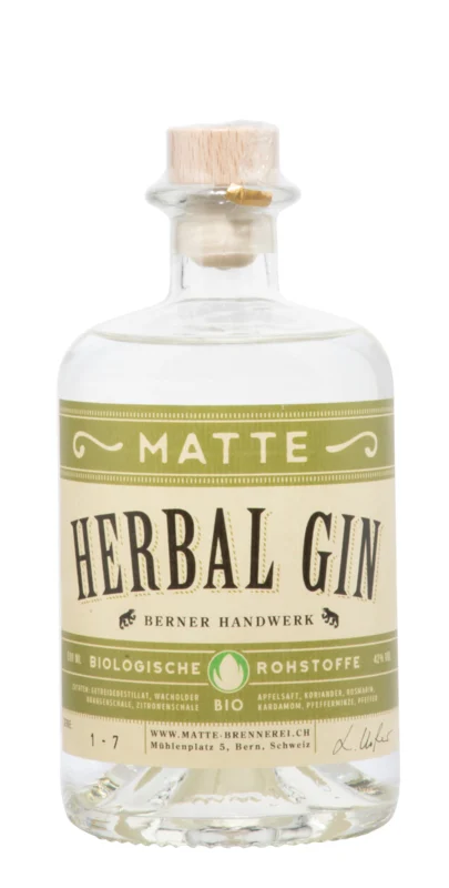 Matte Brennerei Herbal Gin BIO 42° 50cl