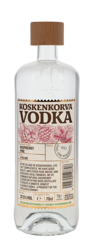 Koskenkorva Raspberry Pine Vodka 37.5° 70cl