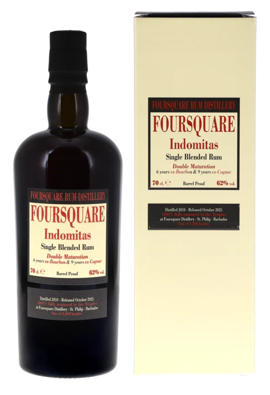 Foursquare Indomitas 2010 Single Blended Rum 2025 62° 70cl