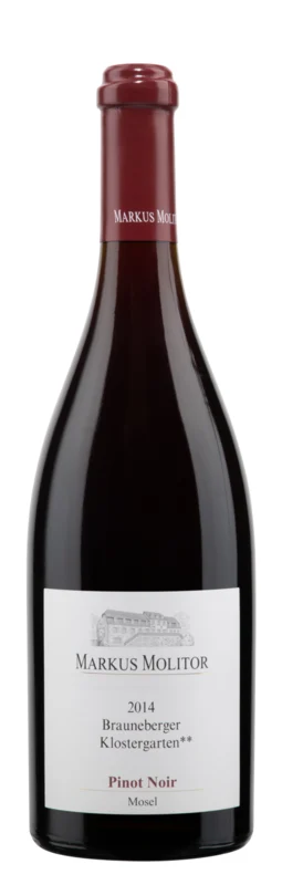 Markus Molitor Pinot Noir Brauneberger Klostergarten** 2017 Mosel QbA Trocken 13° 75cl