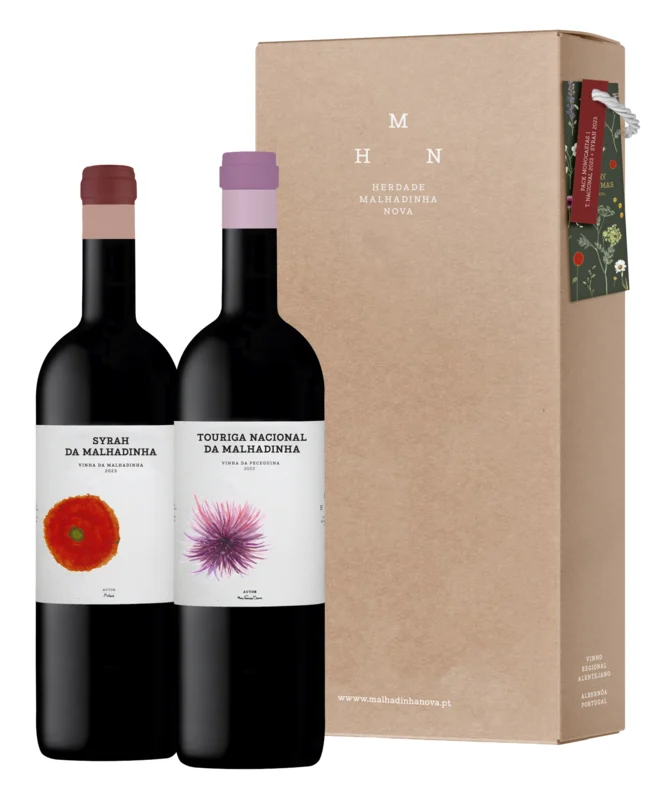 Malhadinha Single Varieties Pack 2023 Alentejano DOC BIO 14.5° 1.5l