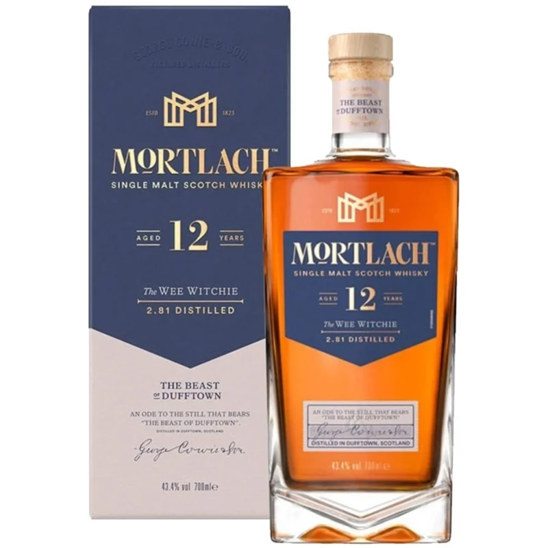 Mortlach The Wee Witchie 12 Years Single Malt Scotch Whisky 43.4° 70cl