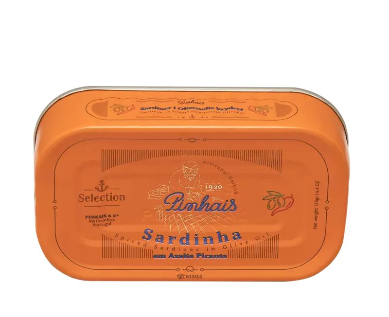 Pinhais Spiced Sardinen in Olivenöl 12.5 cl