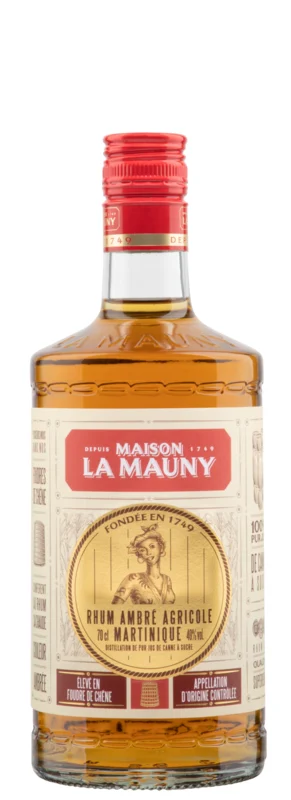La Mauny Ambré Rhum Agricole 40° 70cl