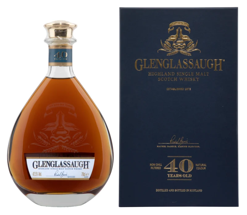 Glenglassaugh Deluxe Teardrop 40 Years Highland Single Malt Scotch Whisky 42.5° 70cl