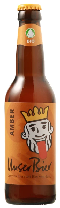 Unser Bier Amber HA 10 x MW BIO 5° 33cl