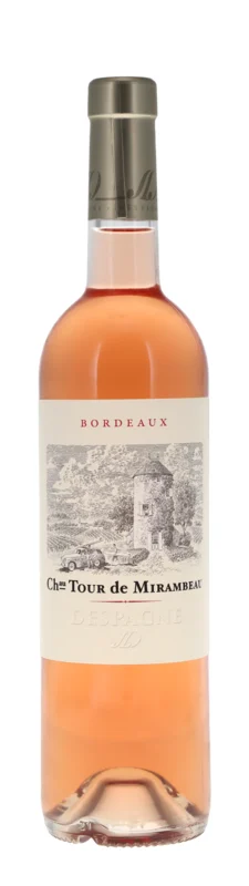 Château Tour de Mirambeau Entre-deux-Mers Rosé Réserve 2024 Bordeaux AC 12° 75cl