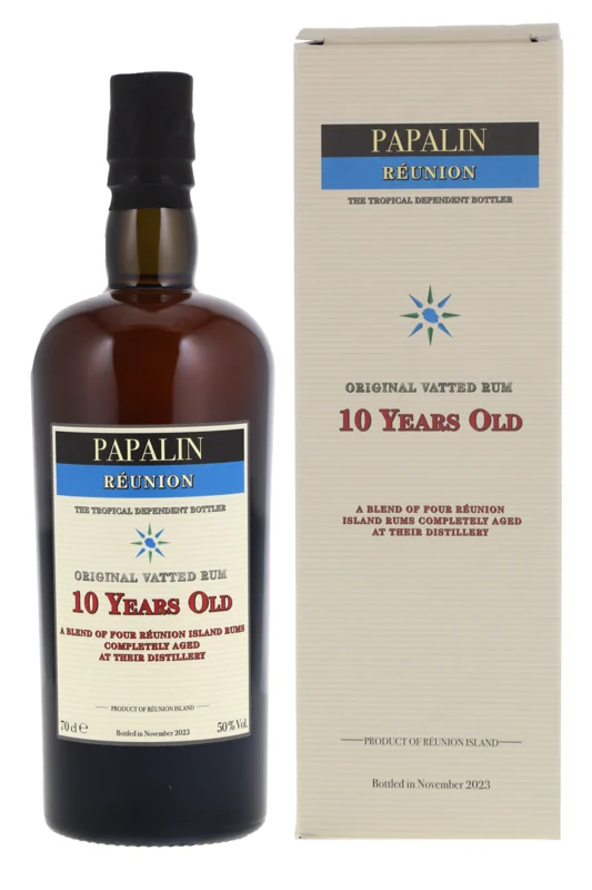 Velier Papalin Réunion Original Vatted 10 Years Pot Still Rum 2023 50° 70cl