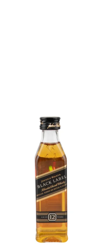 Johnnie Walker Black Label 12 Years Blended Scotch Whisky 40° 5cl