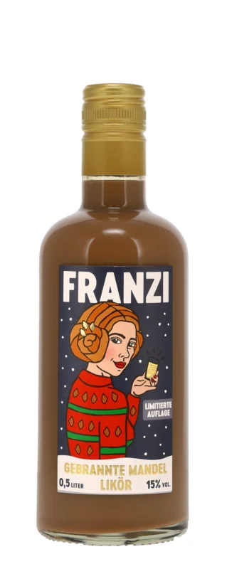 Franzi Gebrannte Mandel Likör 15° 50cl
