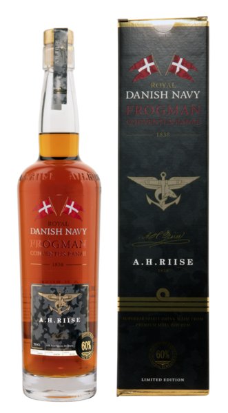 A.H. Riise Royal Danish Frogman Conventus Ranae Rum Based Spirit Drink 60° 70cl