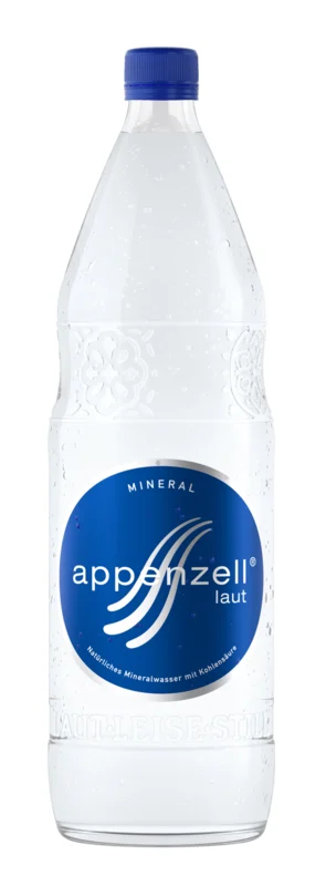 Appenzell Laut Mineralwasser mit CO2 HA 12x MW 1l