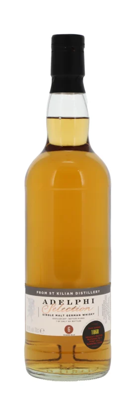 St. Kilian Adelphi 1st Fill Madeira 6 Years 2017 Heavily Peated German Single Malt 58° 70cl
