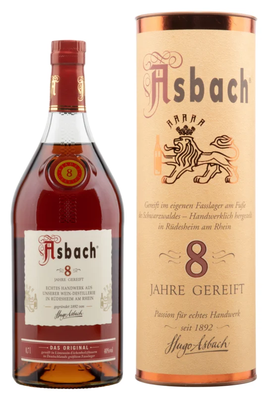 Asbach 8 Jahre Weinbrand 40° 70cl