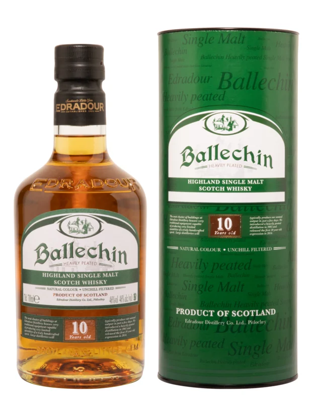 Edradour Ballechin 10 Years Highland Single Malt Scotch Whisky 46° 70cl