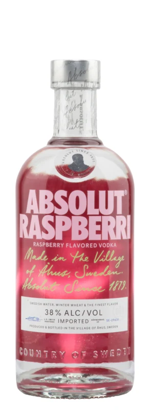 Absolut Raspberri Flavored Vodka 38° 70cl