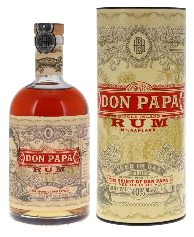 Don Papa Single Island Rum Based Spirit Drink 40° 70cl