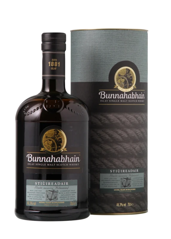 Bunnahabhain Stiuireadair Islay Single Malt Scotch Whisky 46.3° 70cl