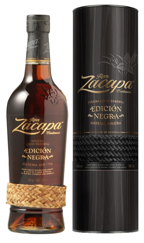 Zacapa Edicion Negra Solera Gran Reserva Ron 43° 70cl