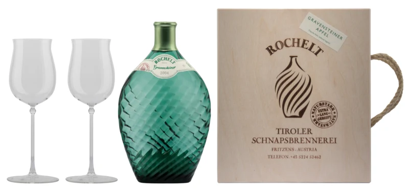 Rochelt Gravensteiner Apfel Naturstark 2004 Fruchtbrand 62° 35cl