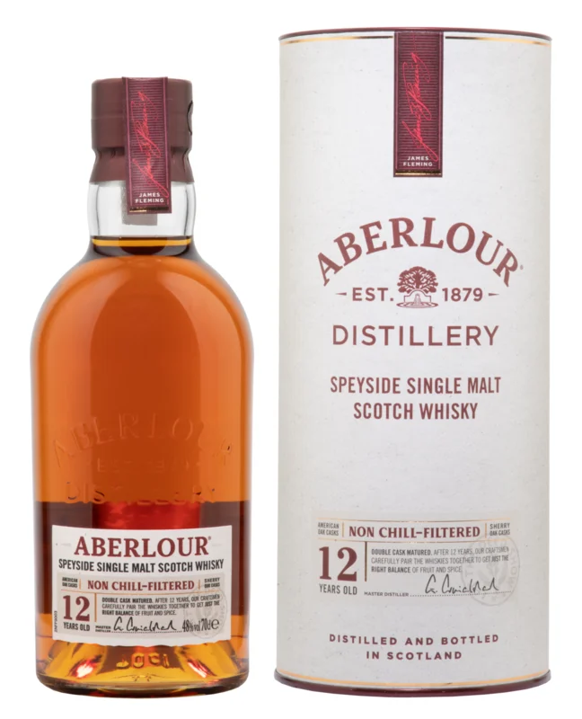 Aberlour Non Chill-Filtered 12 Years Speyside Single Malt Scotch Whisky 48° 70cl