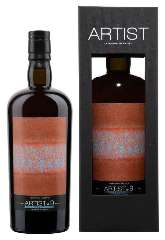 Bruichladdich Artist 9th Peaty 25 Years 1990 Single Malt Whisky 55° 70cl