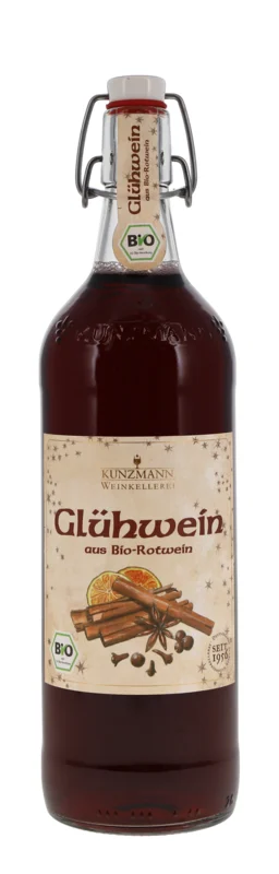 Kunzmann Rot Glühwein BIO 9° 1l