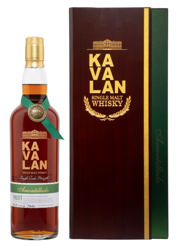Kavalan Solist Amontillado Sherry Single Cask Single Malt Whisky 56.3° 70cl