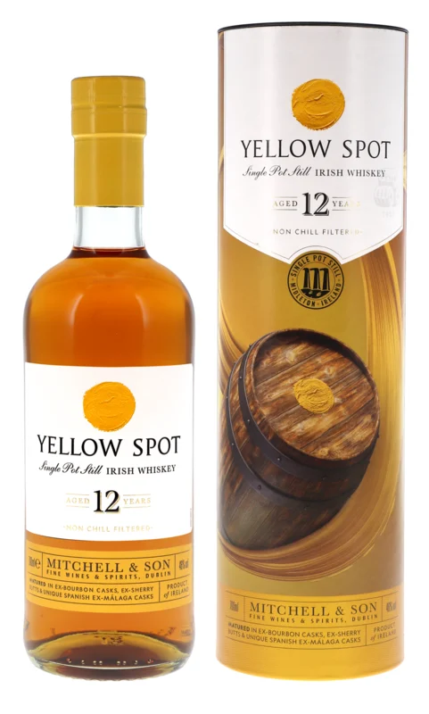 Mitchell & Son Yellow Spot Irish Pot Still 12 Years Irish Whiskey 46° 70cl
